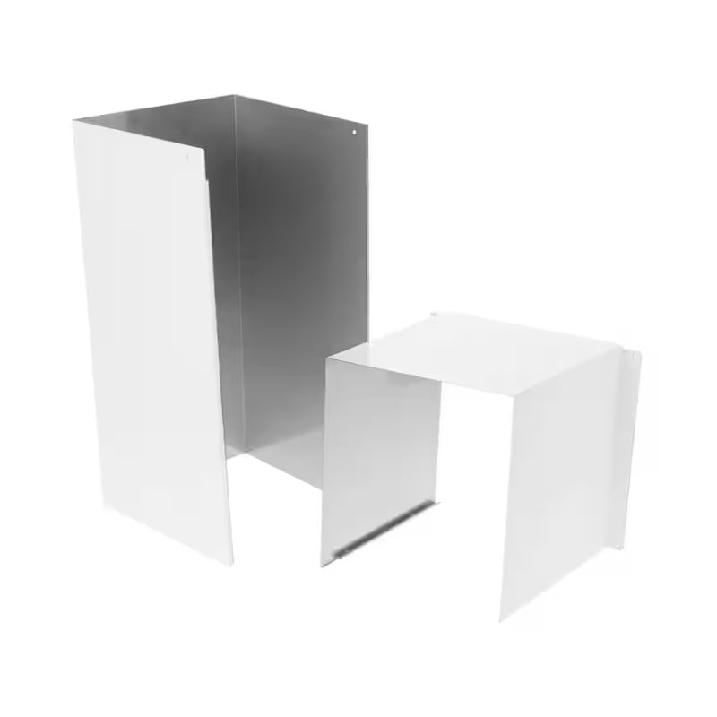 Matte White Duct Cover Extension Kit K1219