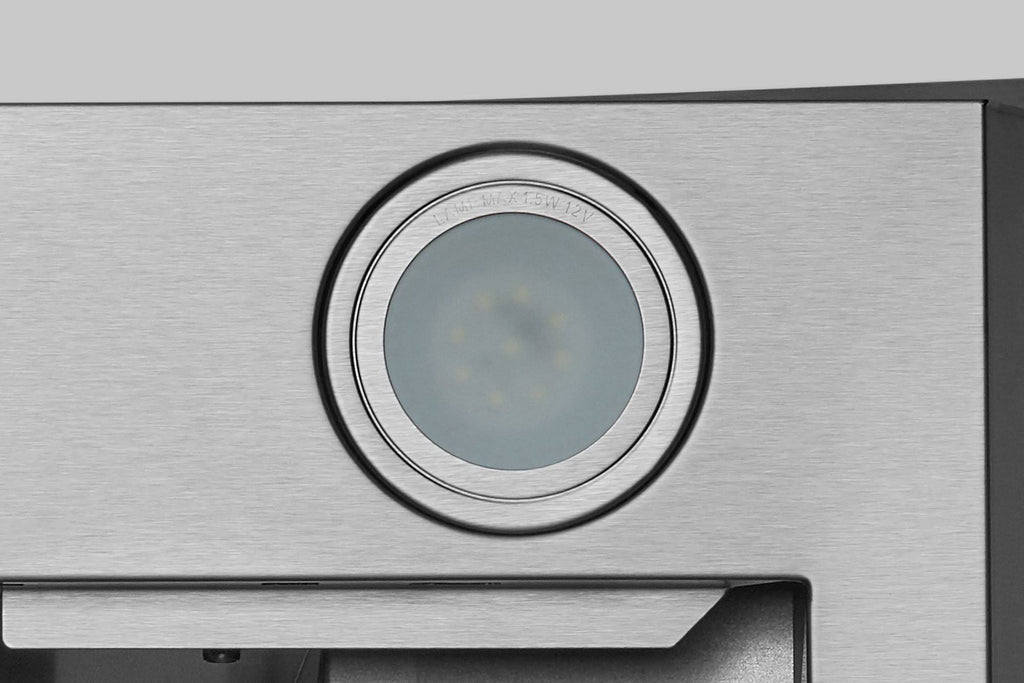 30x22 600 CFM Convertible Island Range Hood in Stainless Steel H701478
