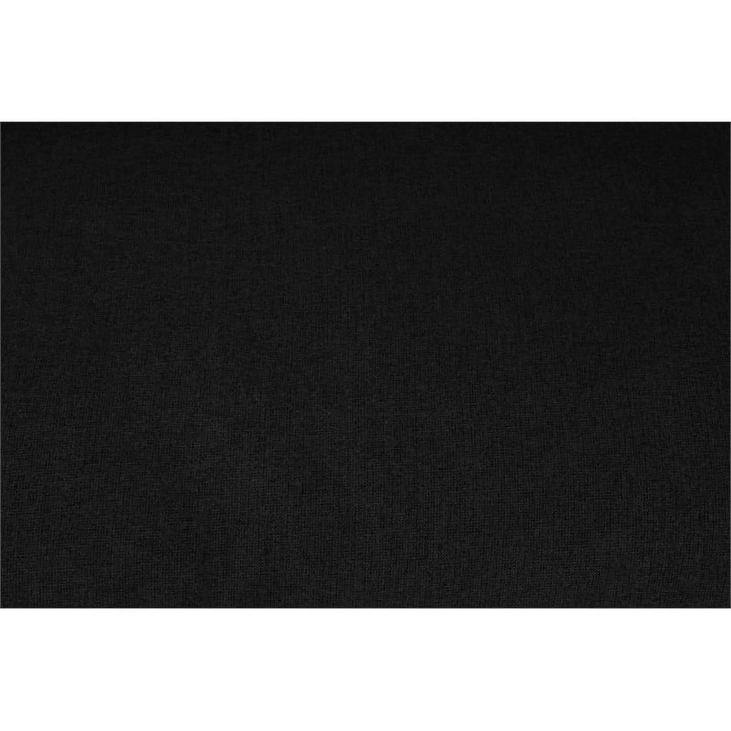 Black Linen Fabric Modular Sectional S834464