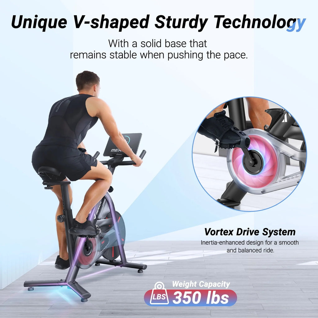 Stationary Exercise Bike Magnetic Bluetooth Z5245