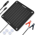 10 Watt 12V Solar Panel Battery Charger Kit J2498