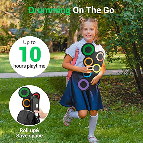 7-Pad Electric Drum Set with Headphone Q9532