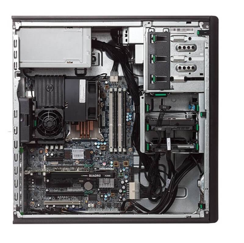 HP Z420 Workstation E5-2640 Six Core 2.5Ghz 64GB 256GB SSD Dual DVI Y37546