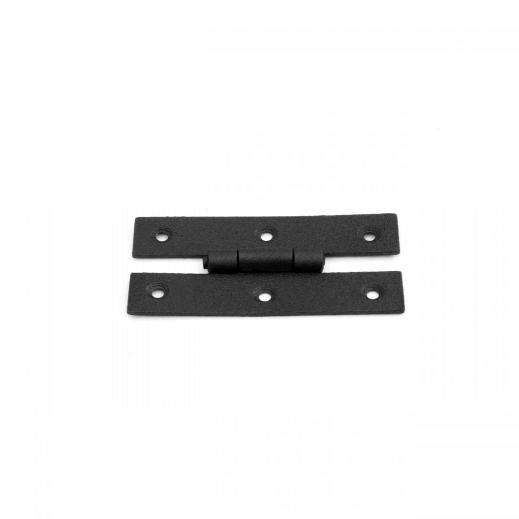 50 Cabinet Hinge Black Iron H Flush Z1631
