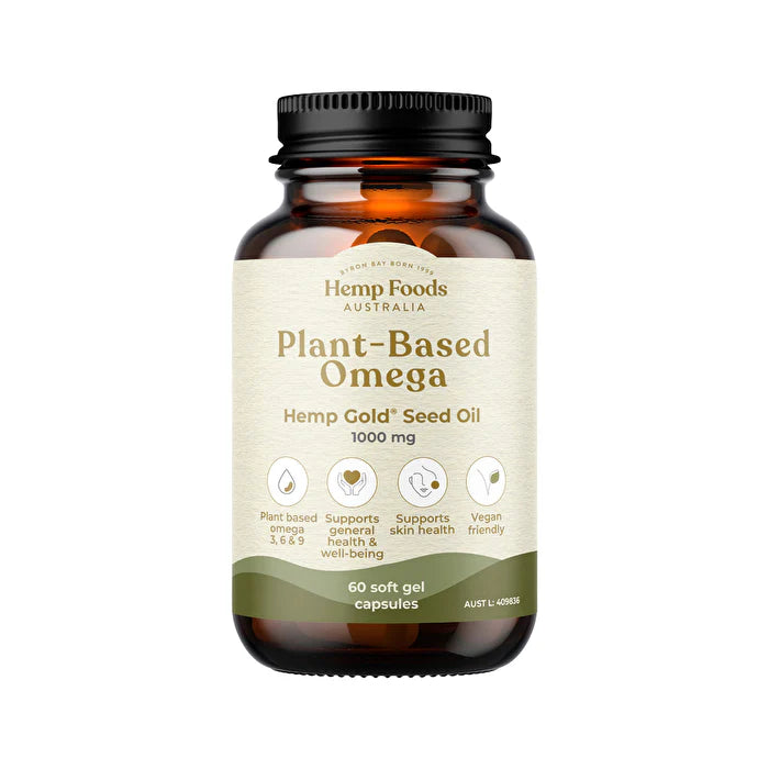 Hemp Gold Seed Oil Capsules 1000mg 60c J674