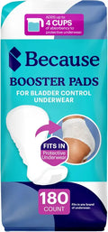 Incontinence Booster Pads, 180 Count Z392