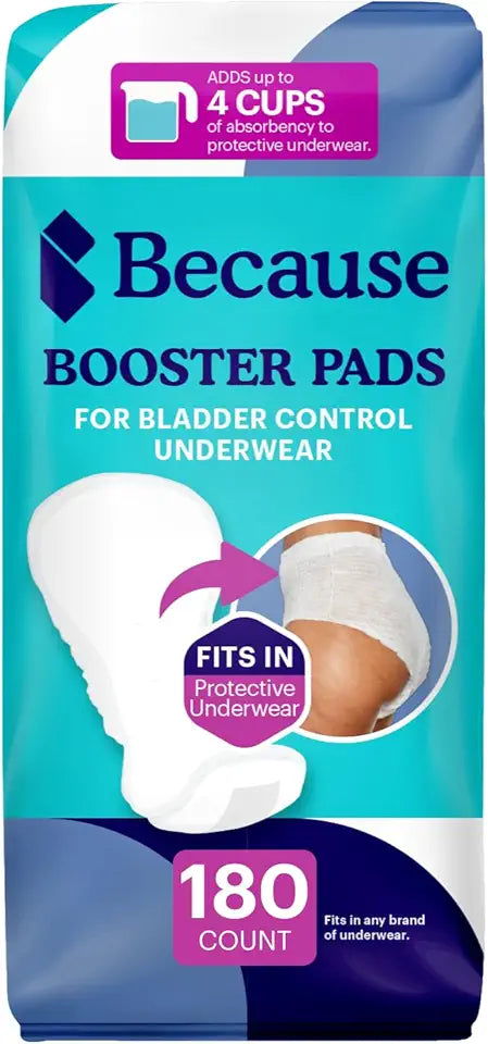 Incontinence Booster Pads, 180 Count Z392