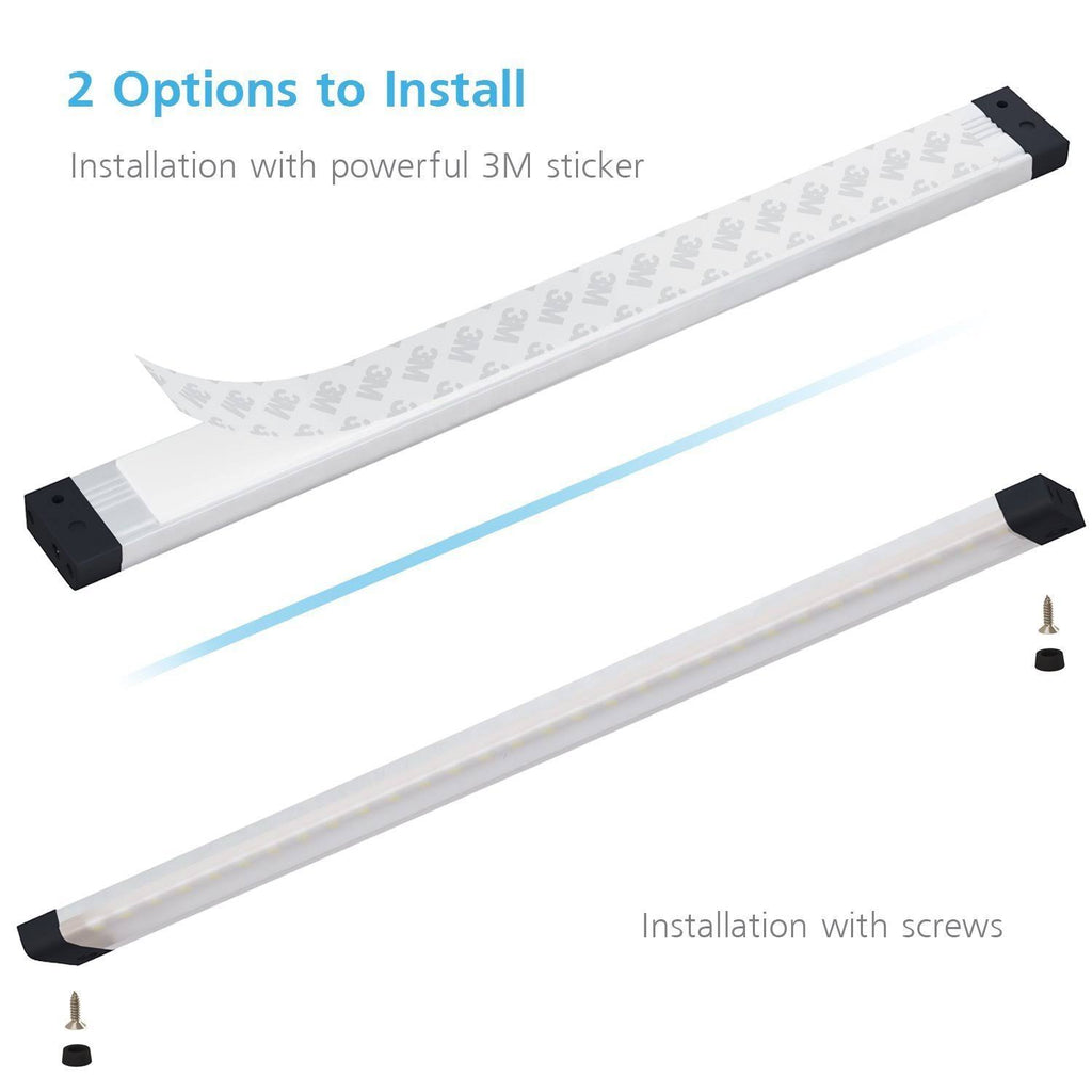 6 Panels 7 inch LED Dimmable Under Cabinet Lighting Kit S386