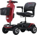 Red 4 Wheel Powered Mobility Scooter with Seat O16151