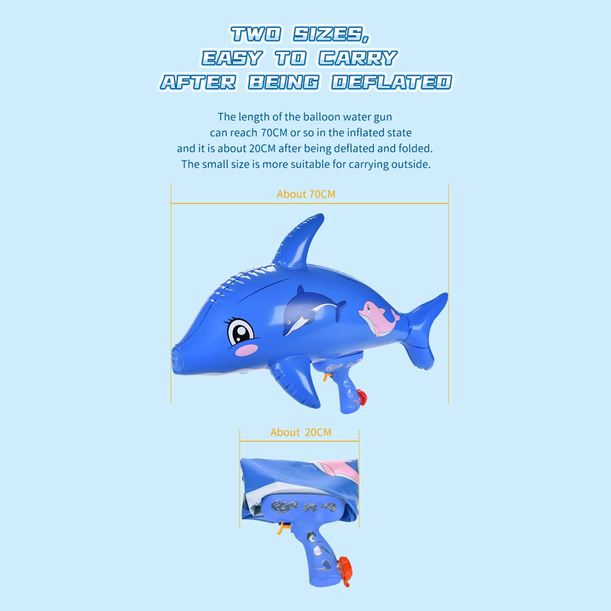 Blue Dolphin Inflatable Pool Hammer B983478