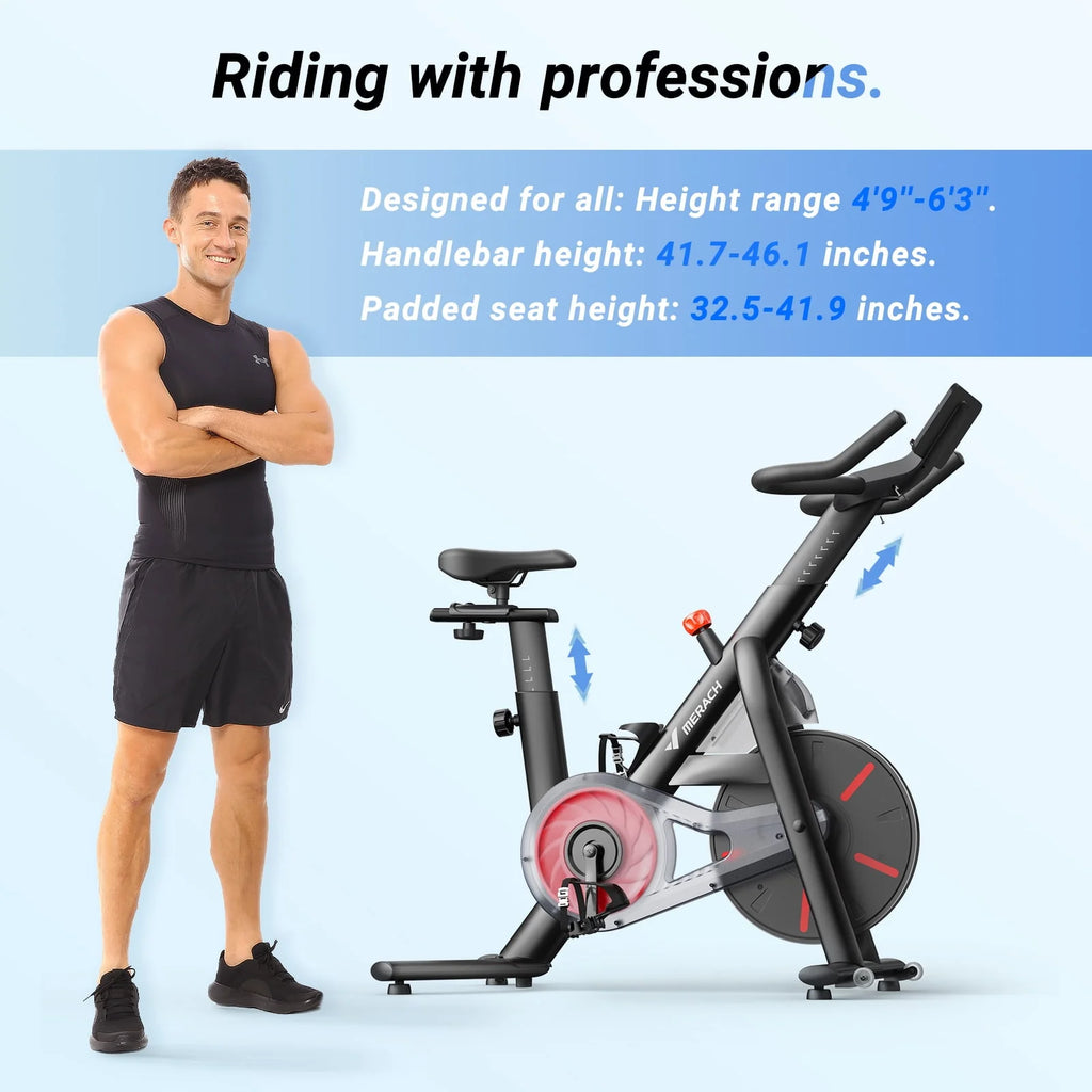 Stationary Exercise Bike Magnetic Bluetooth Z5245