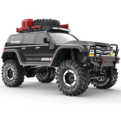 Black 1/10 Scale Off-Road RC Truck C464