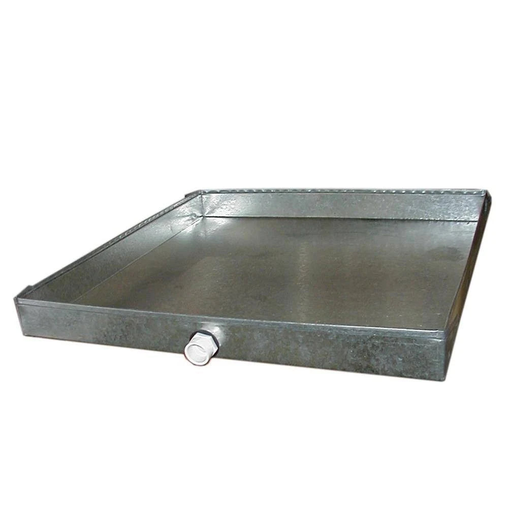 36 in. x 36 in. Drain Pan with PVC Connector I330