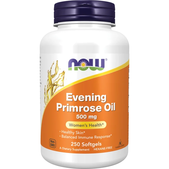 Evening Primrose Oil 500 mg 250 Softgels W41581