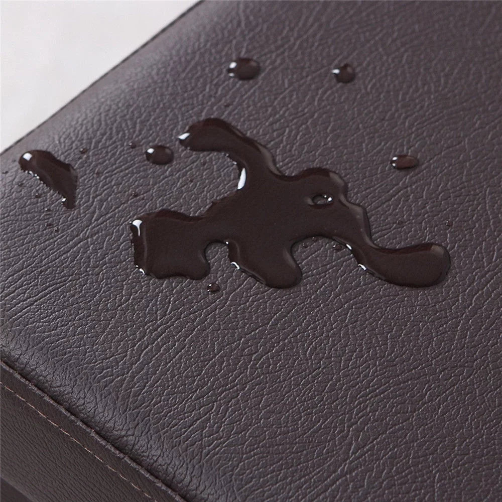Faux Leather Ottoman Storage Box N368