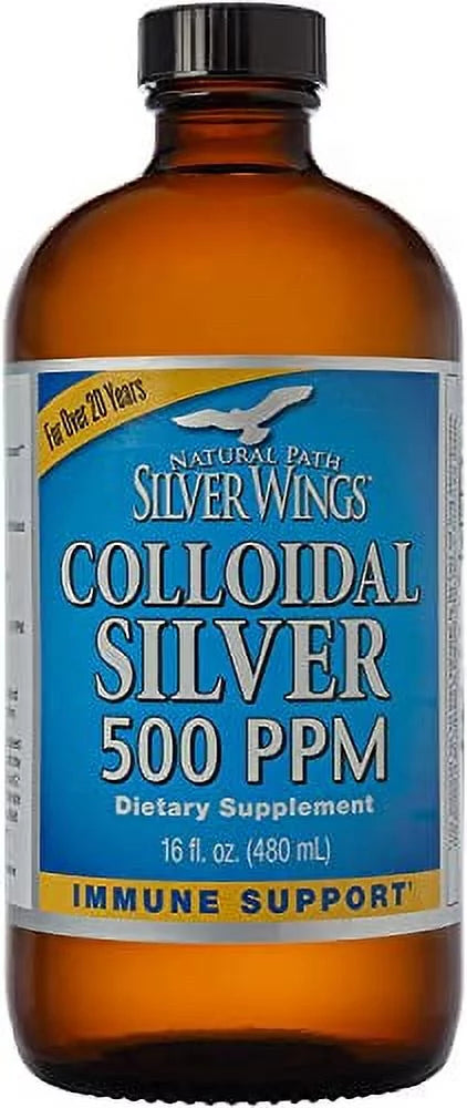 Colloidal Silver 500PPM 16Oz + Herbal Ointment 250PPM X775336