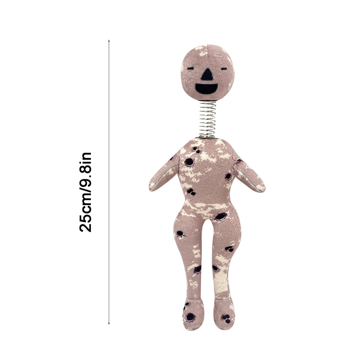 9.8" Coil-Head Plush Doll Q430827