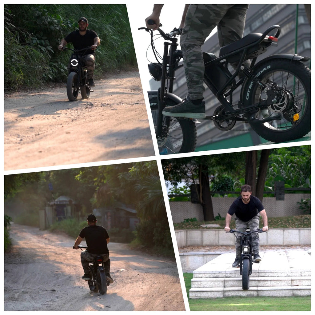 20" x 4.0 Electric Bike with 750W Motor, 48V 15.6Ah Battery K9780