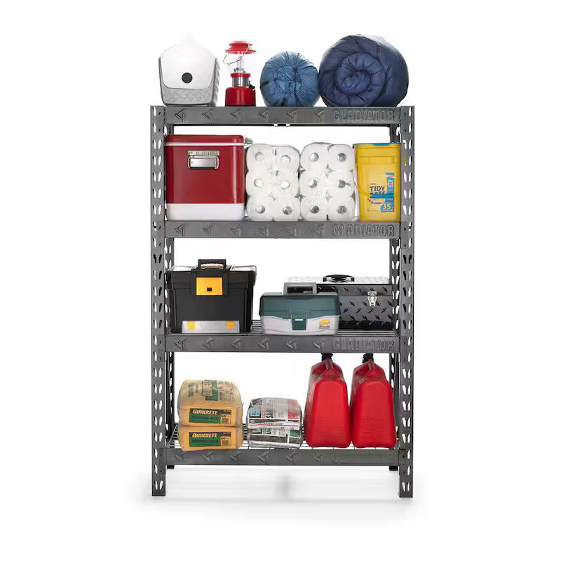 4-Tier Welded Steel Storage Shelving Unit T416