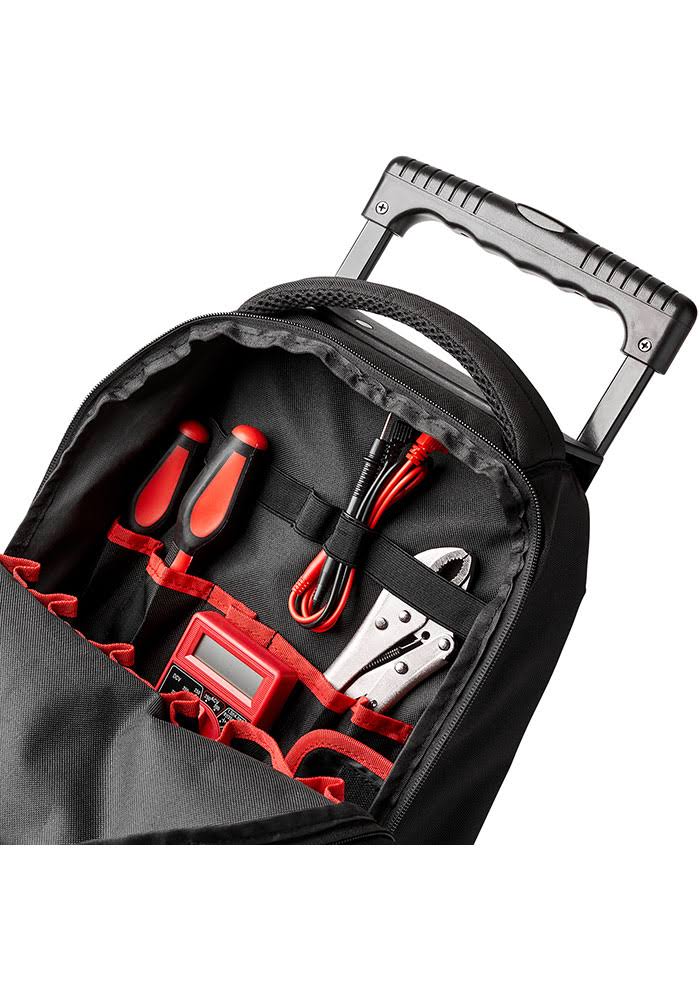Brown Wheeled Backpack O107274