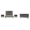4-Piece Modern Wood Queen Bedroom Set J552929