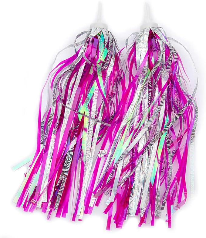 Kids Bicycle Tassel Ribbon Handlebar Streamers Grips Accessories Z183015