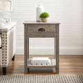 18-inch One-Drawer Side Table V37538