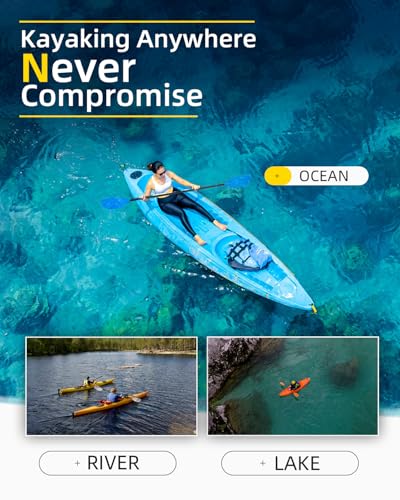 Alloy Shaft 2-Piece Kayak Paddle V2587