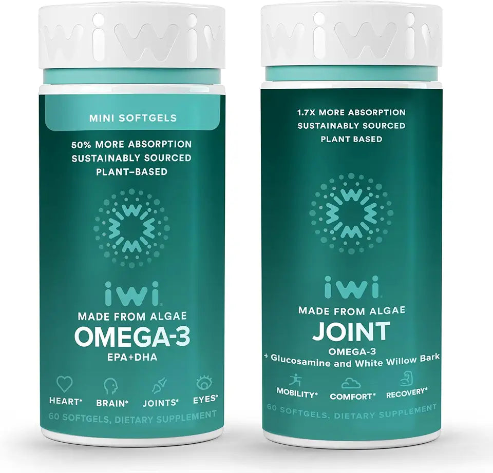 Vegan Plant-Based Algae Omega-3 Bundle C132