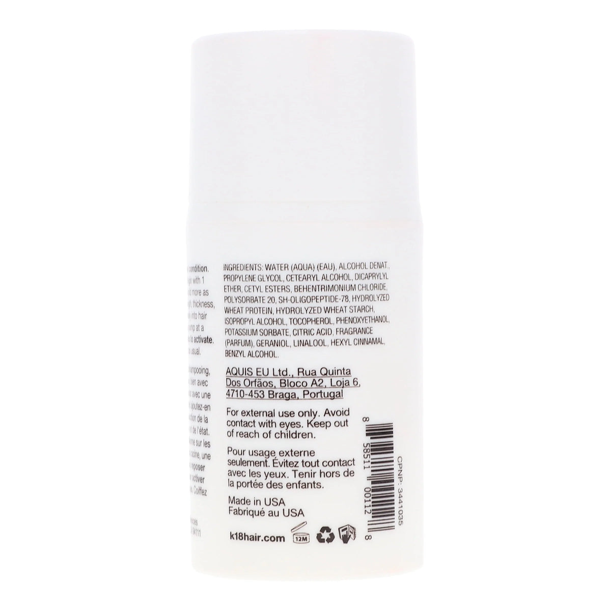 Leave-In Molecular Repair Hair Mask 1.7 oz S794