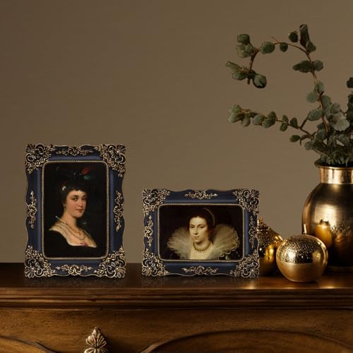 11x14 Black Baroque Gothic Picture Frame Y870942