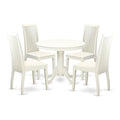 Linen White Dining Room Set M425