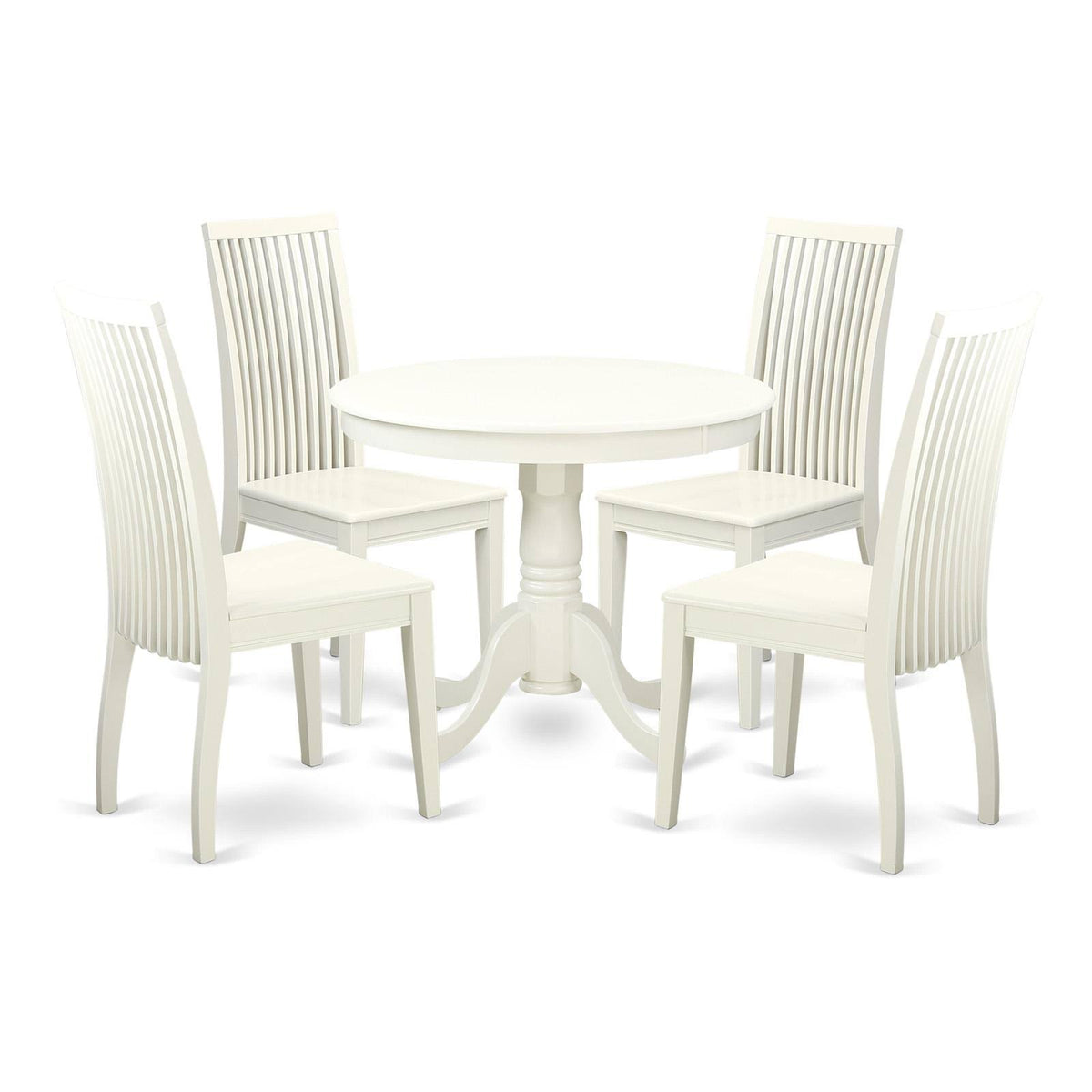 Linen White Dining Room Set M425