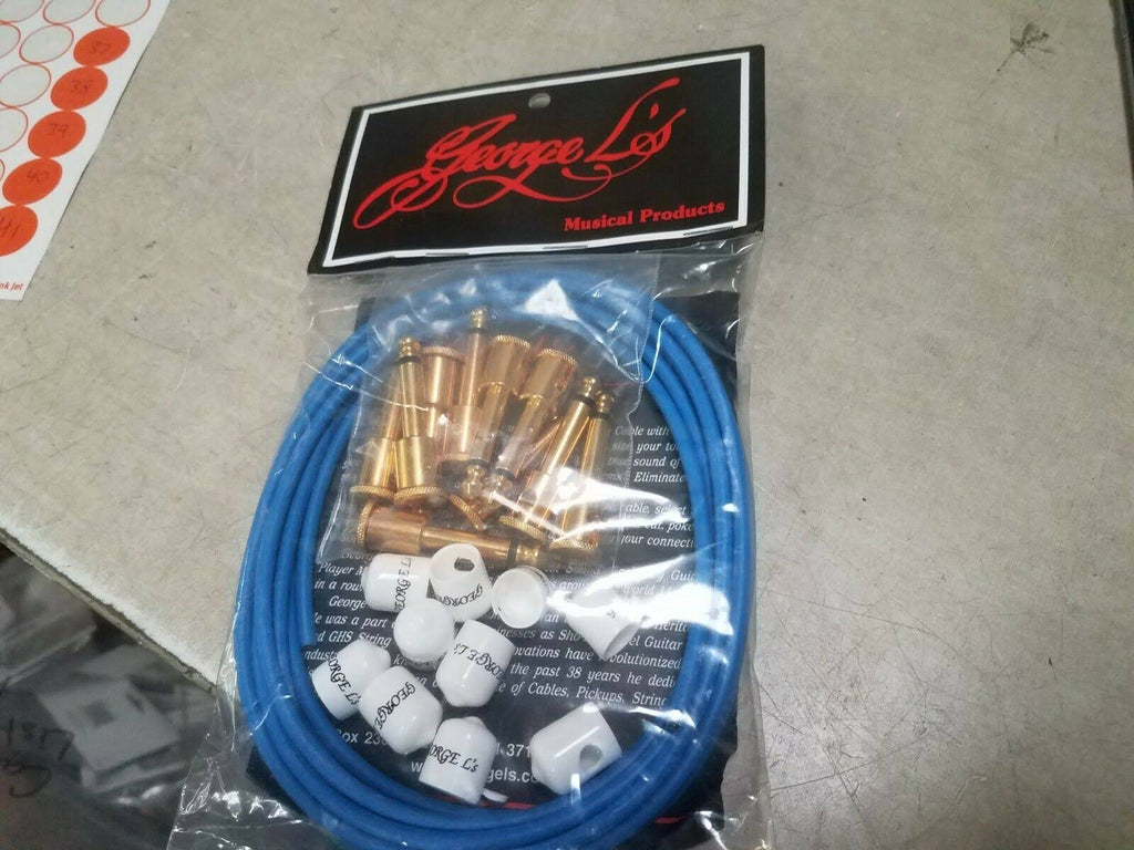 Effects Kit (Blue Cable, Gold Right Angle PLUGS) I9630