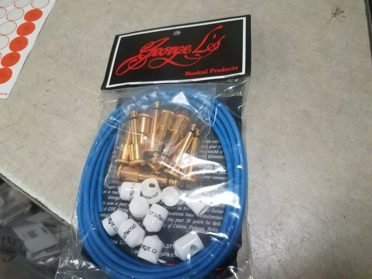 Effects Kit (Blue Cable, Gold Right Angle PLUGS) I9630