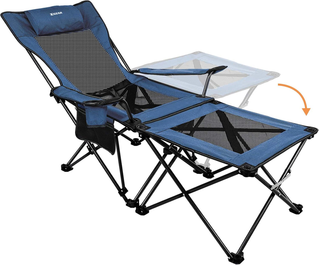 2 in 1 Folding Camping Chair with Detachable Table R47060