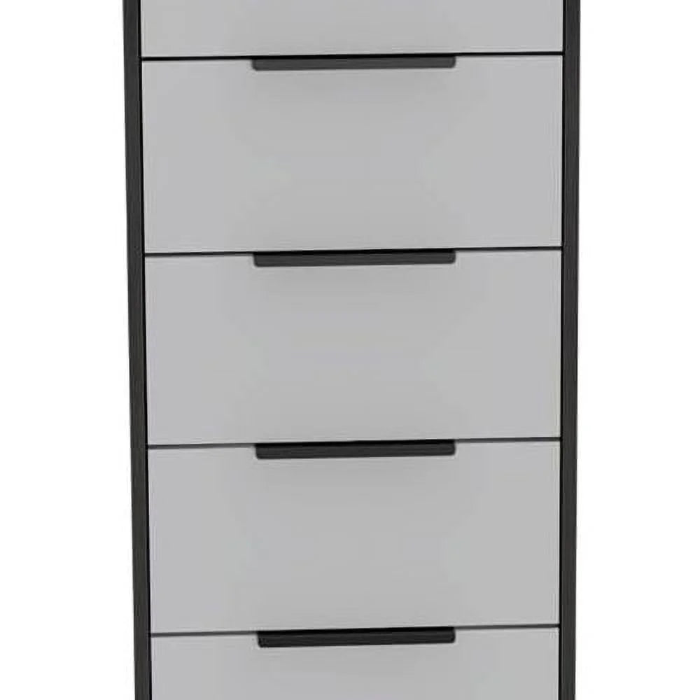 Modern 5-Drawer Engineered Wood Dresser W813