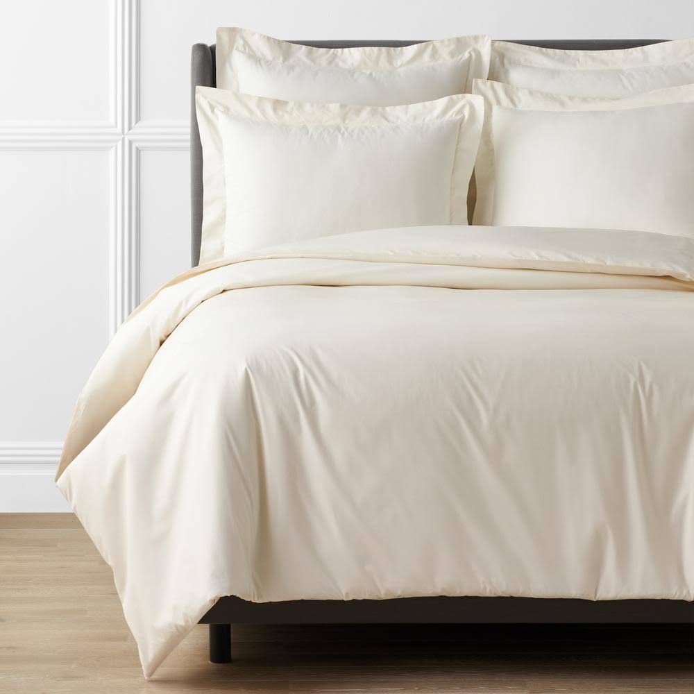 Ivory Queen Duvet Cover L584