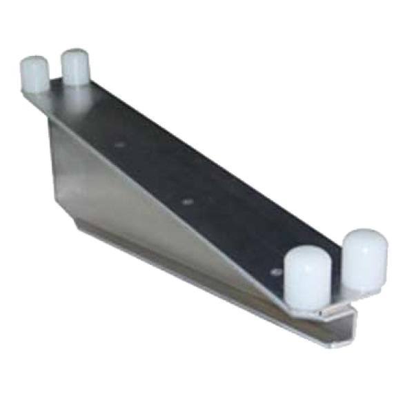 Heavy Duty Double Knob Shelf Bracket, 24x22 Long L51367