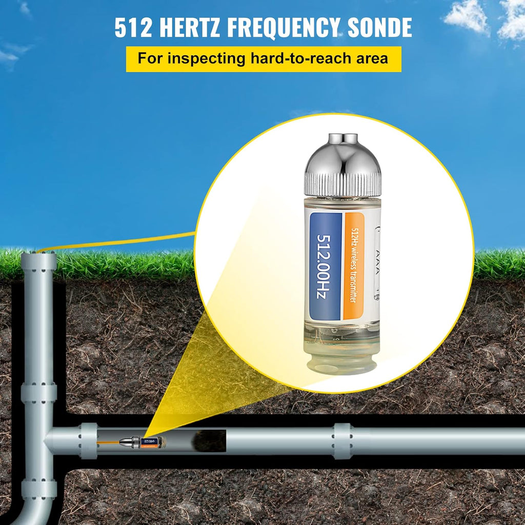 512HZ Sonde with 1/4-20 Connectors for Locating Pipelines I120598