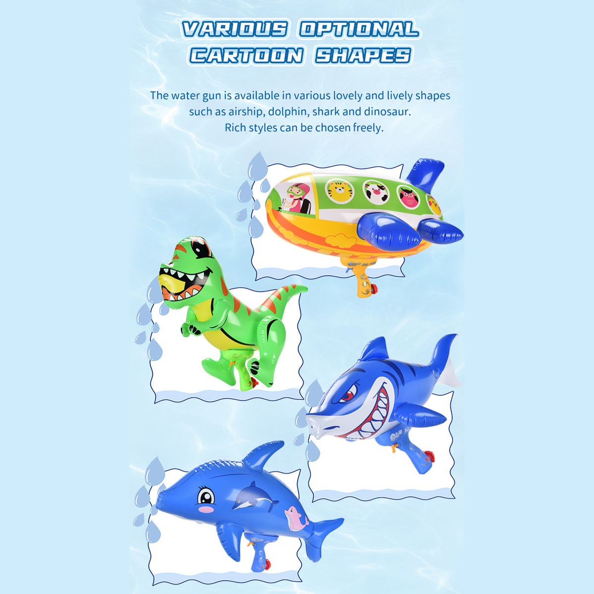 Blue Dolphin Inflatable Pool Hammer B983478