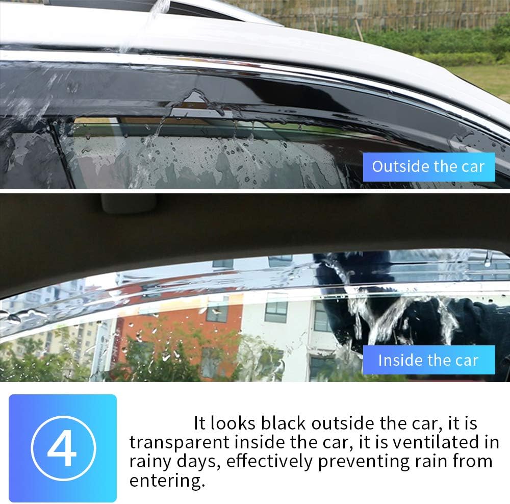 Smoke Window Deflector Guard for Chevrolet TRAX H369935