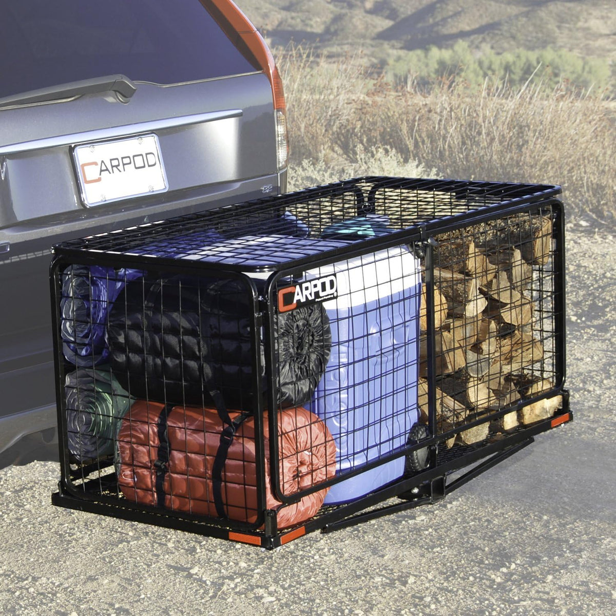 Cargo Carrier Cage with Lockable Lid U676