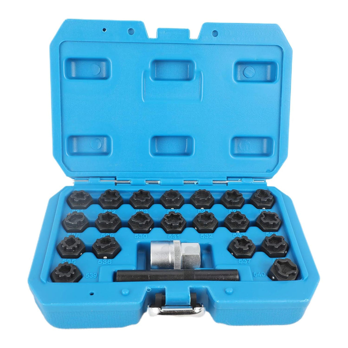 22 Pc Anti-Theft Screw Lug Nut Removal Socket Set M212014