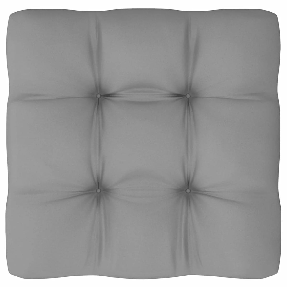 6 Piece Wooden Patio Lounge Set with Gray Cushion Y1272