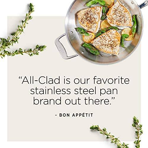 8-Quart 5-Ply Stainless Steel Stockpot R286