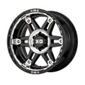 Gloss Black Machined 17x8 6x4.5 18mm Wheels S150063