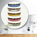 23 X 23 Metal Circle Wall Art V874