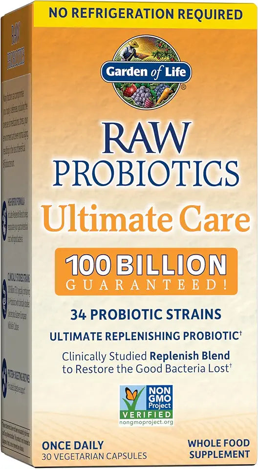 Probiotics 100 Billion CFU 30 Capsules G633502