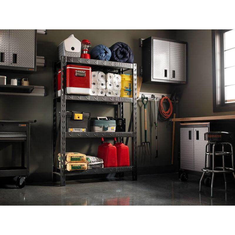 4-Tier Welded Steel Storage Shelving Unit T416